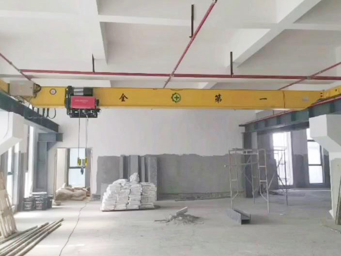 欧式单梁起重机安装现...